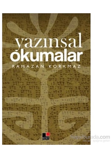 Yazınsal Okumalar-Ramazan Korkmaz
