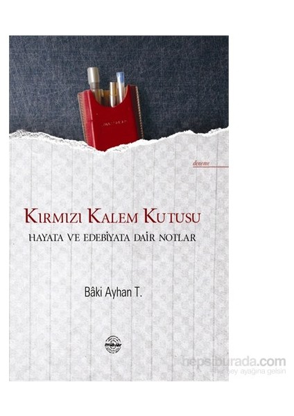 Kırmızı Kalem Kutusu - Baki Ayhan T.