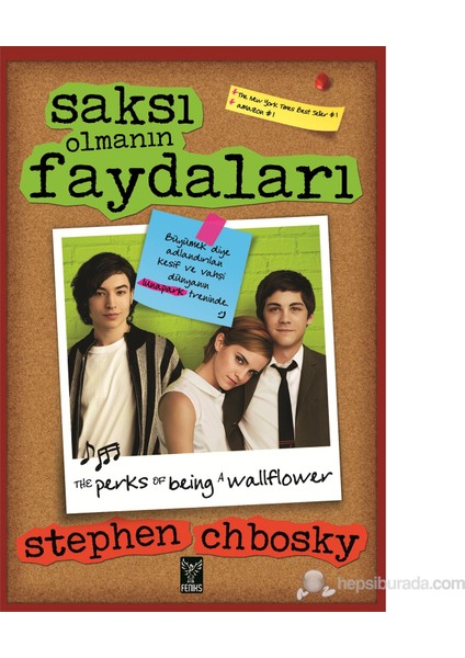 Saksı Olmanın Faydaları - Stephen Chbosky