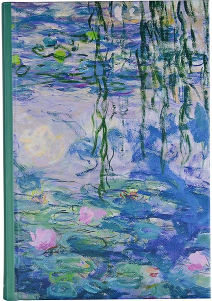 / Monet 14*20 96 Sayfa Sert Kapak 70 Gr. Enzo Lux Çizgili Defter