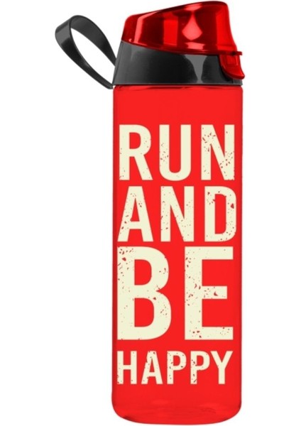 Ecrou Be Happy Baskılı Desenli Matara 750 cc