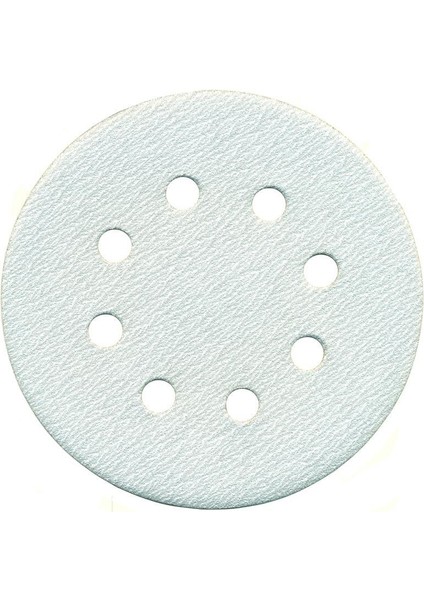 Cırtlı Disk Zımpara Beyaz Alox 125 mm 120 Kum 10 Adet