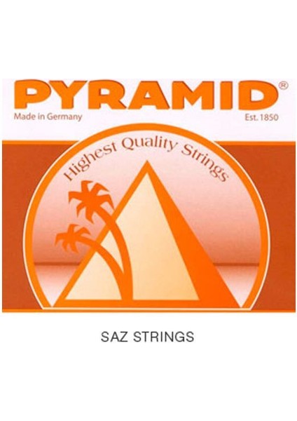 Bağlama Aksesuar Tel Uzun Takım Pyramid 0.20 675