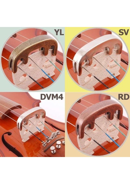 Keman Susturucusu Metal DVM4SV