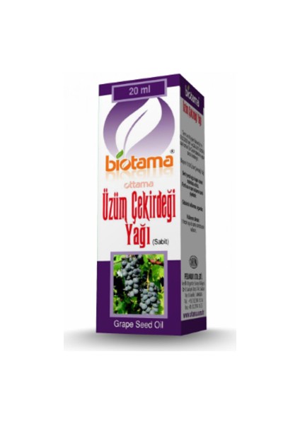 Üzüm Çekirdeği Yağı 20 ml