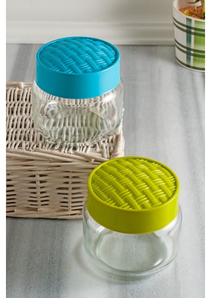 Nefnefhome_Bager 2'li Rattan Kavanoz 400 Cc