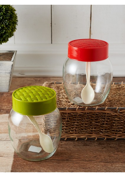 Nefnefhome_Bager 2'li Rattan Kavanoz