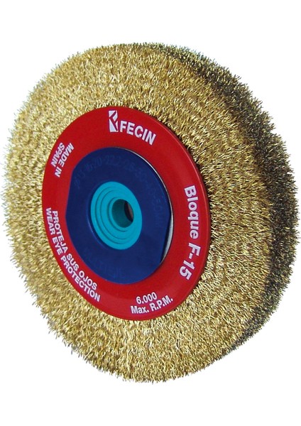 151705Cgme Daire Çelik Tel Fırça 175 Mm