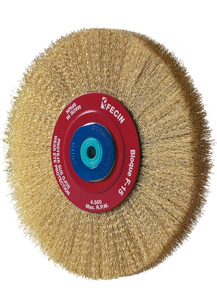 152005Cgme Daire Çelik Tel Fırça 200 Mm