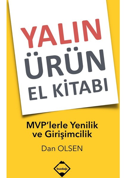 Yalın Ürün El Kitabı: MVP'lerle Yenilik ve Girişimcilik