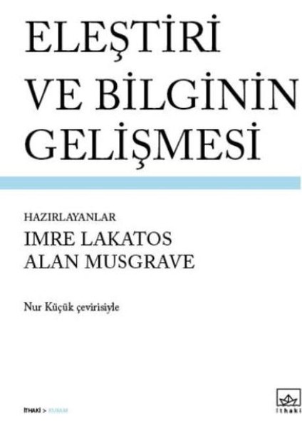 Eleştiri Ve Bilginin Gelişmesi