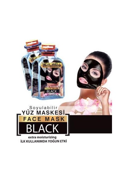 Siyah Maske Tek Kullanımlık 15 ml