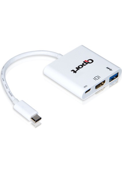 Type-C To HDMI 4K(3840*2160) +USB 3.0+Type-C (F) 4K Çevirici Converter
