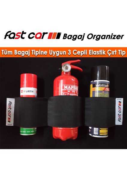 Bagaj Organizer 3 Cepli Dağınıklık Toplar