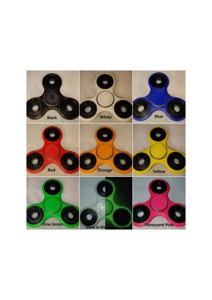 Hand Spinner Stres Çarkı Hand Spinner Finger Fidget Metal Rulmanlı