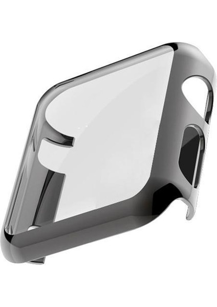 Apple Watch Uyumlu Full+Body İnce Sert Rubber Kılıf Ön Yüzey Kaplamalı