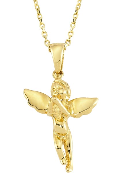 Altınsepeti Altın Taşsız Melek Kolye As1150Kl