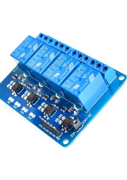 Dört Kanal Röle Kartı 5v 4'lü Röle Modülü 4 Kanal Röle Arduino