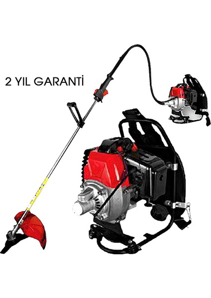 Attlas Bcs 52 Benzinli Sırt Tırpanı - Motorlu Tırpan