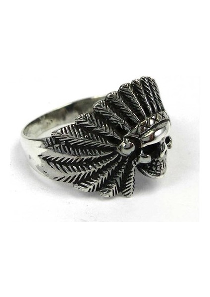 Kizilderili Kurukafa Gümüş Erkek Yüzüğü modelleri