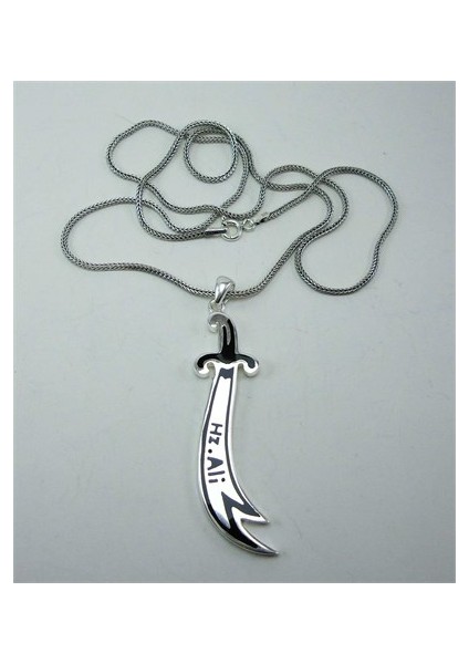 Zülfikar Gümüş Kolye - 60Tl Lik Kolyesiyle fiyatları