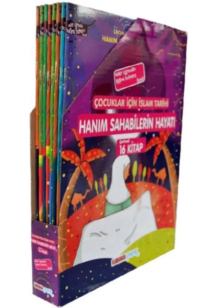 Çocuklar Için Islam Tarihi-Hanım Sahabileri Hayatı Çevirmeli 16 Kitap