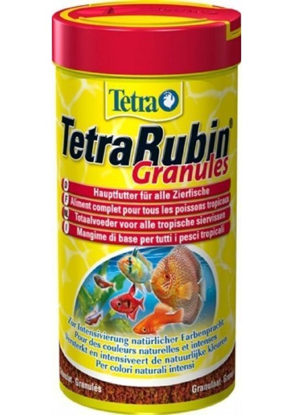 Rubin Granules Granül Balik Yemi 250 Ml