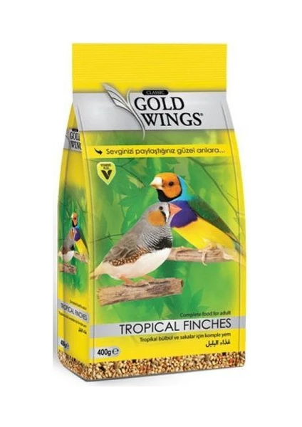 Gold Wings Classic Tropikal Finch Yemi 400 Gr