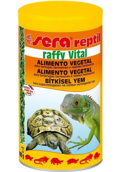 Raffy Vital Kaplumbağa Yemi 1000 Ml
