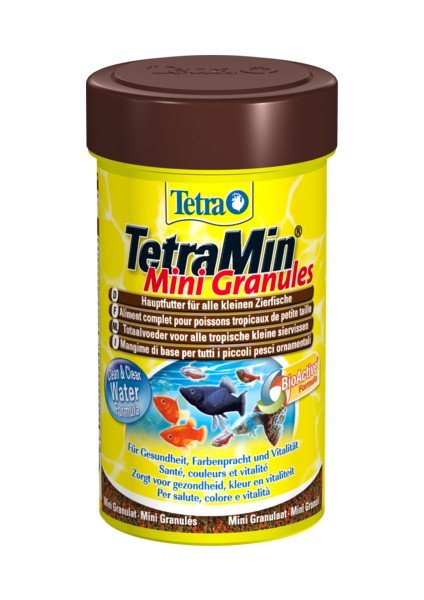 min Mini Granules Balik Yemi 100 Ml