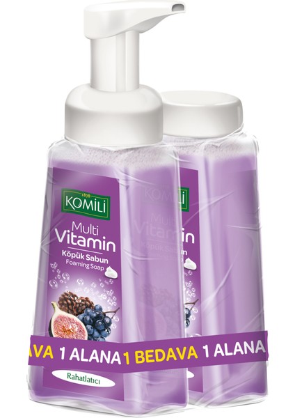 Köpük Sabun Rahatlatıcı 250 ml + 250 ml