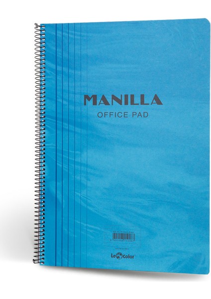 Notebook 17x24 Kareli Mavi