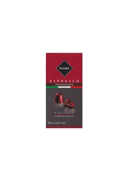 Kapsül Kahve Decaffeinato 10*5Gr