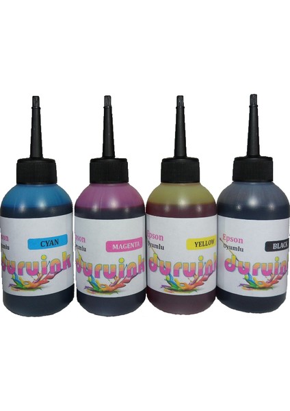 Hp 932 933 Uyumlu Vivera 4 Renk Mürekkep Seti 4 x 100 Ml