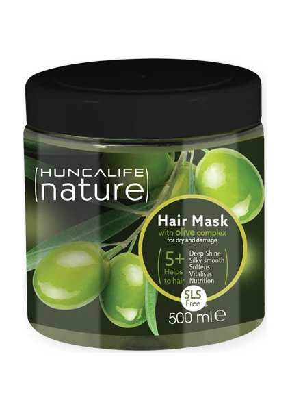 Huncalife Hl Nature Zeytinyağlı Saç Maskesi 500 Ml