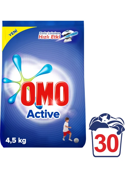 Toz Çamaşır Deterjanı Active 4.5 Kg