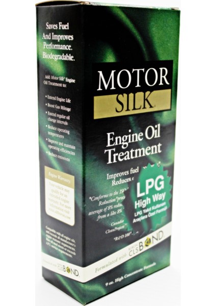 MotorSilk Lpg li Motorlara Özel Bor'lu Yağ Katkısı 422271