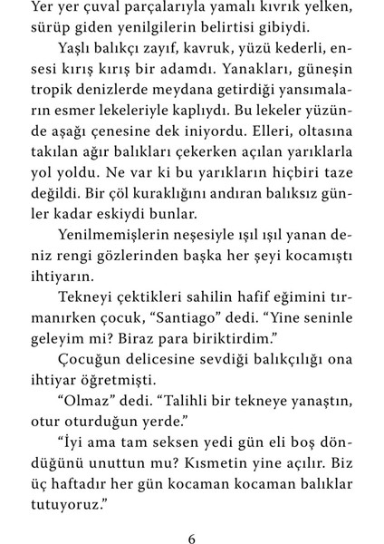 Yaşlı Adam Ve Deniz - Ernest Hemingway