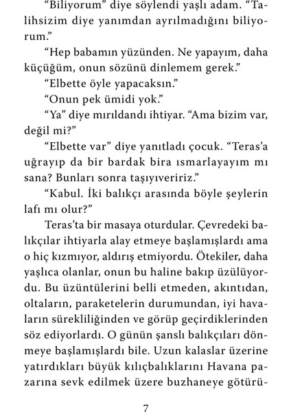 Yaşlı Adam Ve Deniz - Ernest Hemingway