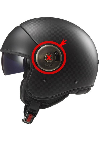 Of597 Kask Yan Kapak Set (Metal)