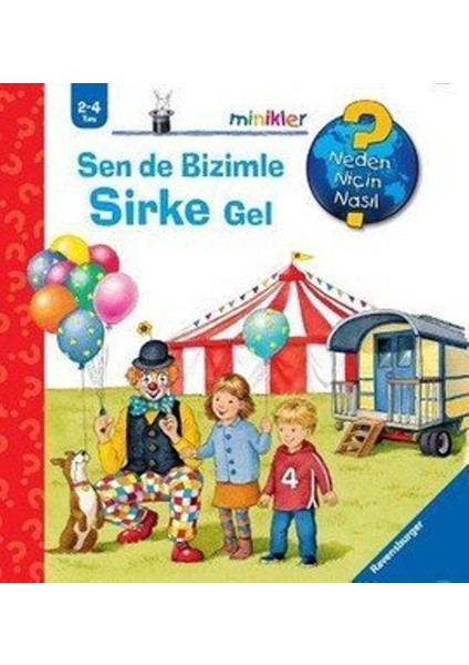 Ravensburger Minikler Serisi:Sen De Bizimle Sirke Gel - Constanze Schargan