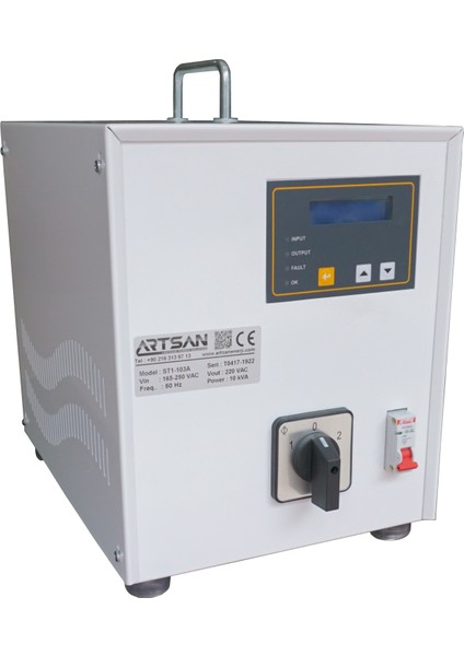 5 Kva Monofaze Statik Regülatör
