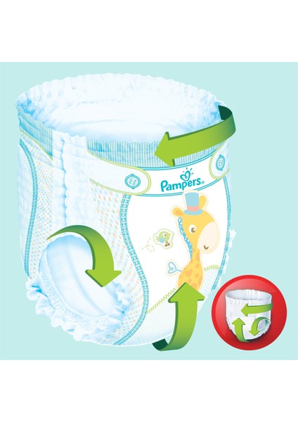 Pants Külot Bebek Bezi 3 Beden Midi Deneme Paketi 26 Adet