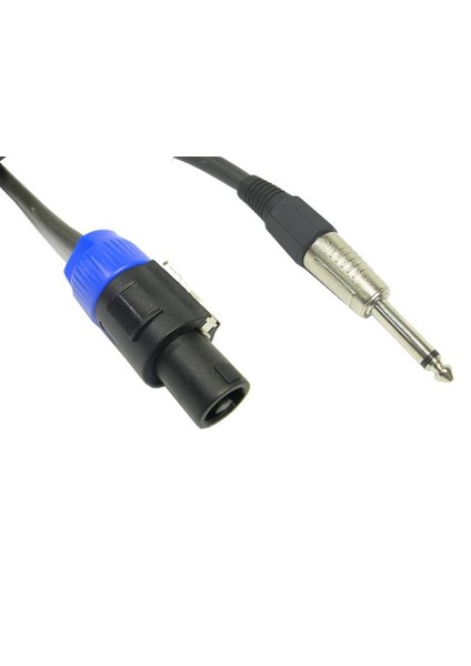 Spekon 6.3 Mm Mono Hoparlör Kablosu 15 Mt