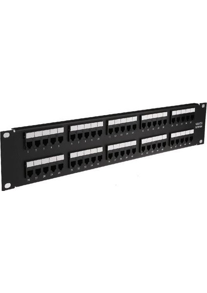Cat3 Patch Panel 50 Port (Telefon Hattı İçin)