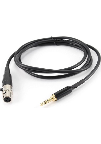 Mini Xlr 3.5 Mm Stereo Kablo 10 Mt
