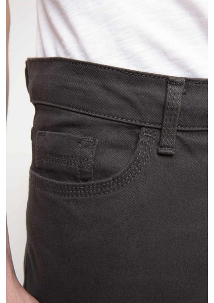 Erkek Paco Slim Fit Basic Pantolon Antrasit