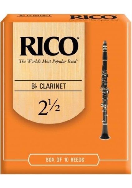 Rico RCA1025 Sib Klarnet Kamışı No:2,5