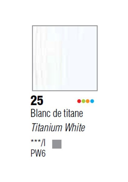 Xl Yağlı Boya 200 Ml Titanium White No 25