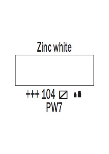Amsterdam Akrilik Boya 120 Ml 104 Zinch White